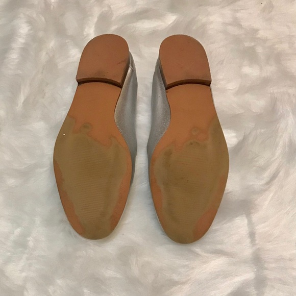 Nine West Silver Metallic Flat Loafers - Picture 4 of 7